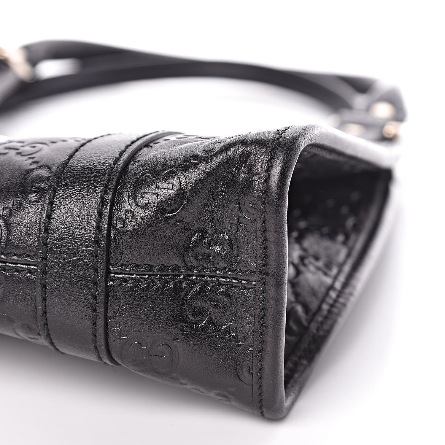 Gucci Guccissima Small Joy Shoulder Bag Black 10 of 11
