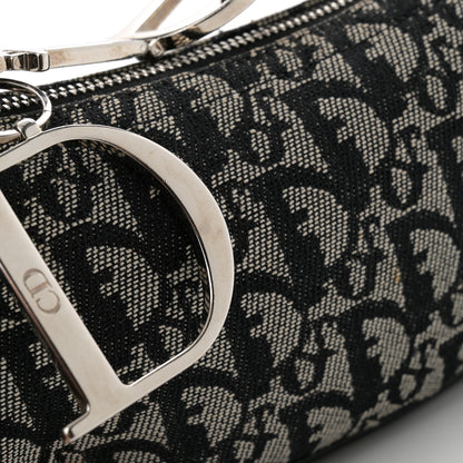 Christian Dior Monogram Shoulder Bag Pochette Black 11 of 13