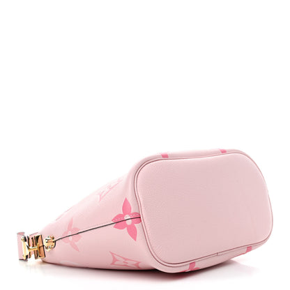 Louis Vuitton Empreinte Monogram Giant By The Pool Marshmallow Hobo PM Bouton De Rose 3 of 4