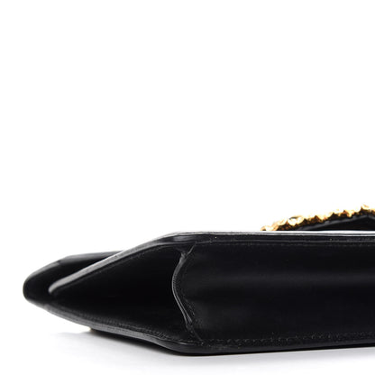 Dolce & Gabbana Smooth Calfskin Mini Devotion Envelope Bag Black 7 of 8