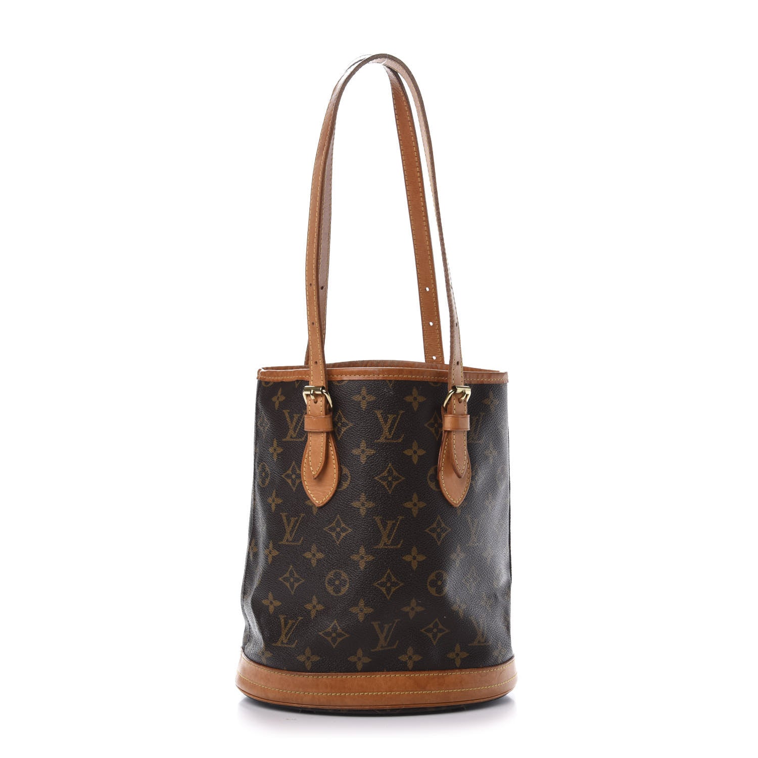 Louis Vuitton Monogram Petit Bucket 23 1 of 13
