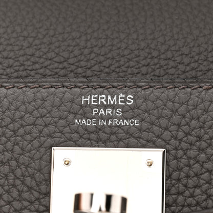 Hermes Togo Kelly Retourne 28 Etain 6 of 11