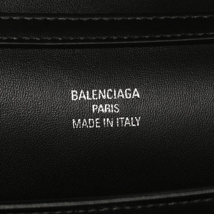 Balenciaga Smooth Calfskin Large Rodeo Top Handle Handbag Black 6 of 9