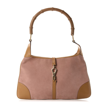 Gucci Suede Small Jackie O Hobo Tobacco Dark Cipria 1 of 14