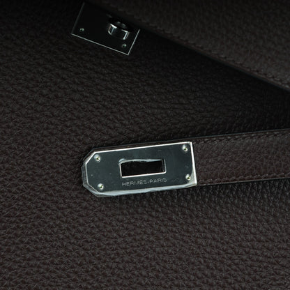 Hermes Togo Kelly Retourne 40 Chocolate 9 of 25
