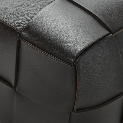 Bottega Veneta Nappa Maxi Intrecciato Cassette Bucket Bag Black 10 of 10