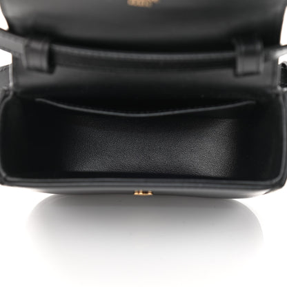 Celine Shiny Calfskin Mini Triomphe Black 5 of 12