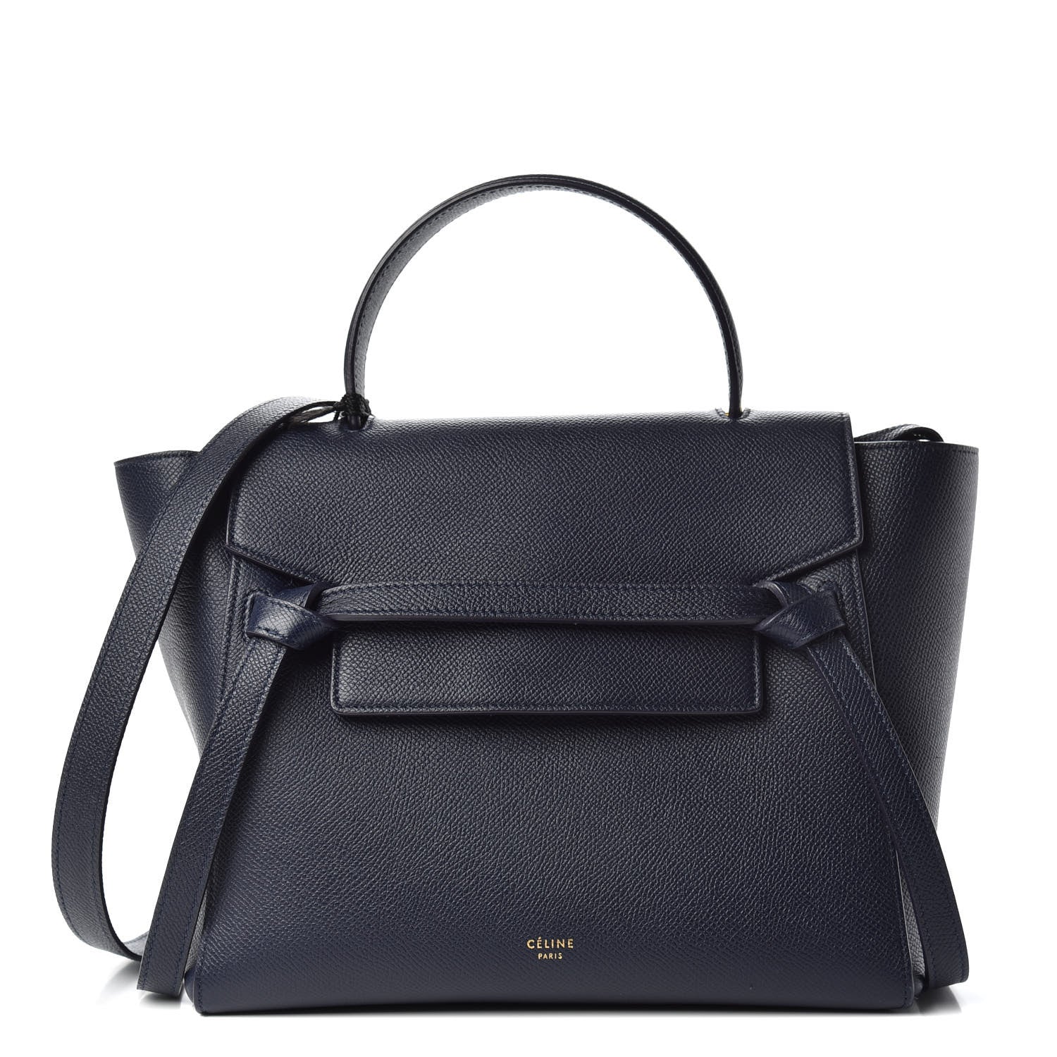 Celine Baby Grained Calfskin Micro Belt Bag Midnight 1 of 9