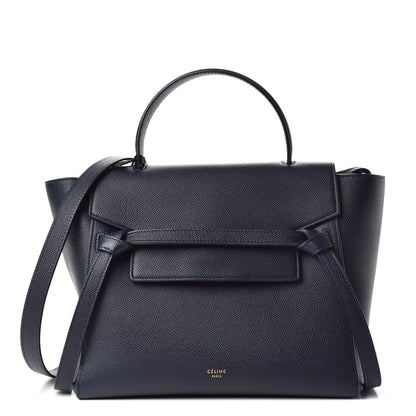 Celine Baby Grained Calfskin Micro Belt Bag Midnight 1 of 9