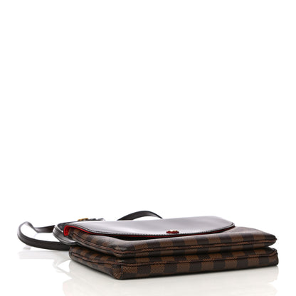 Louis Vuitton Damier Ebene Twice Cherry 4 of 14