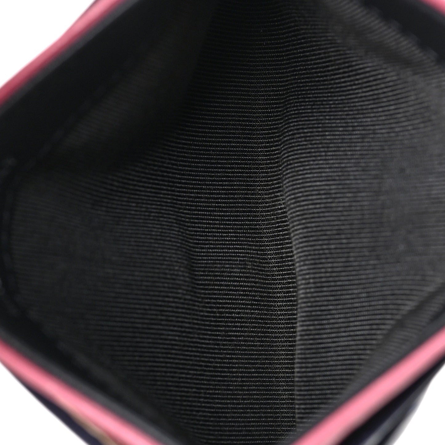 Aged Calfskin Chevron Quilted Gabrielle Card Holder Wallet Pink Navy Charcoal