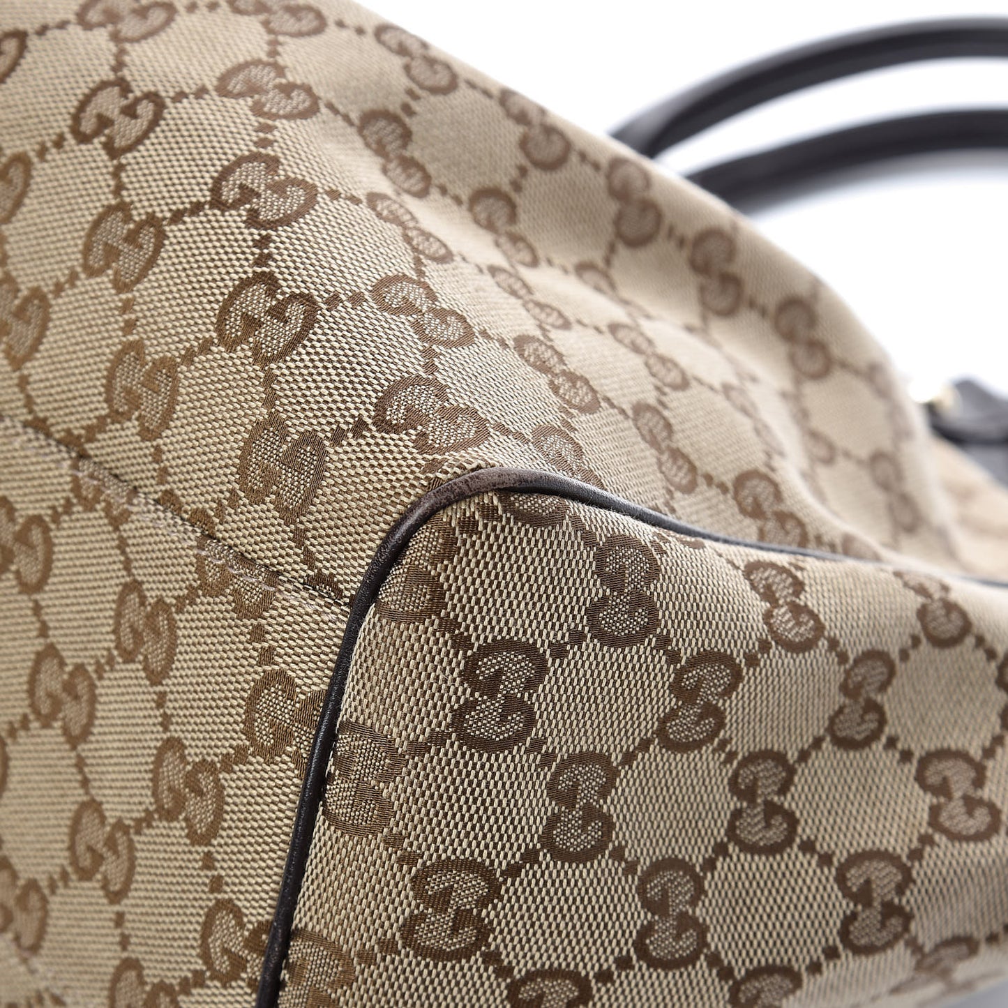 Monogram Medium Sukey Tote Dark Brown