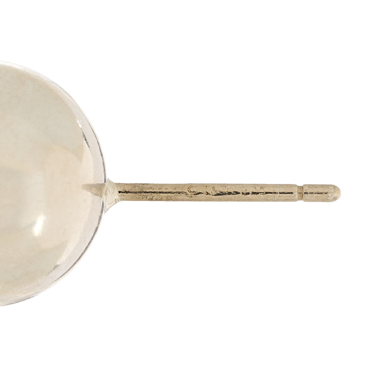 Sterling Silver 10mm HardWear Ball Earrings