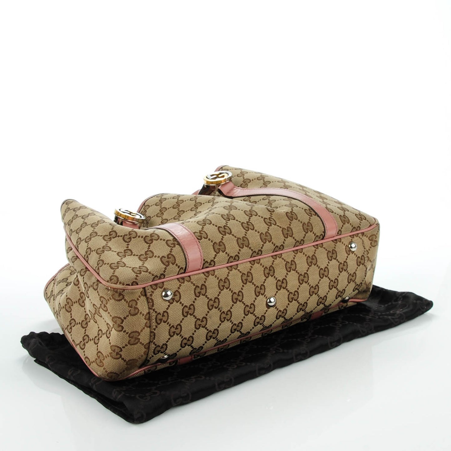 Monogram Medium Twins Shoulder Bag Pink