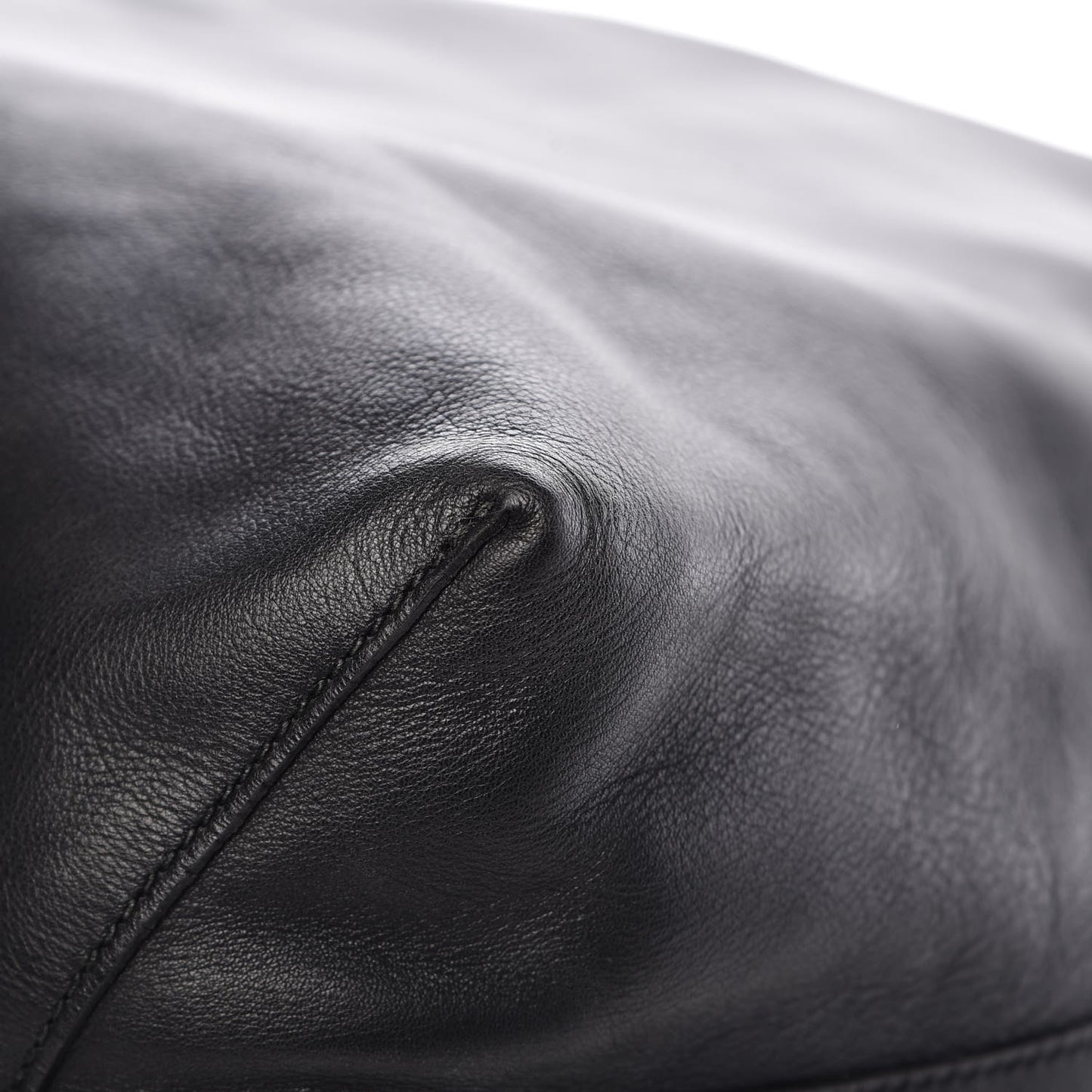 Calfskin Large Horsebit Tote Black