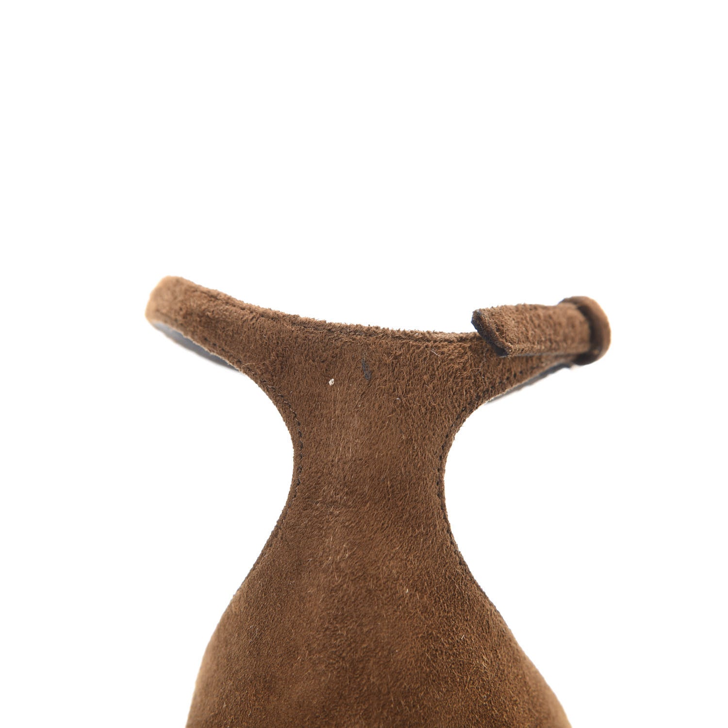 Saint Laurent Suede Calfskin Opyum 110 Sandals 38.5 Cachemere Gold 8 of 10
