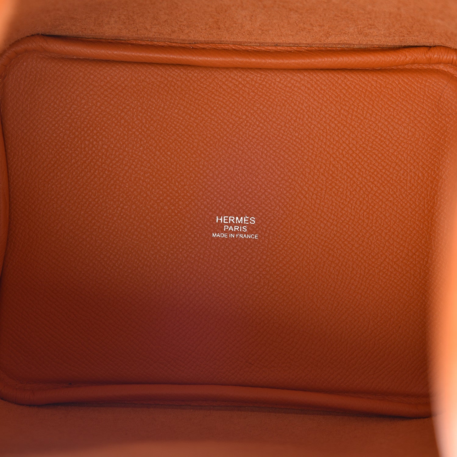 Hermes Epsom Tressage De Cuir Picotin Lock 18 PM Abricot Rose Azalee Gold 8 of 10