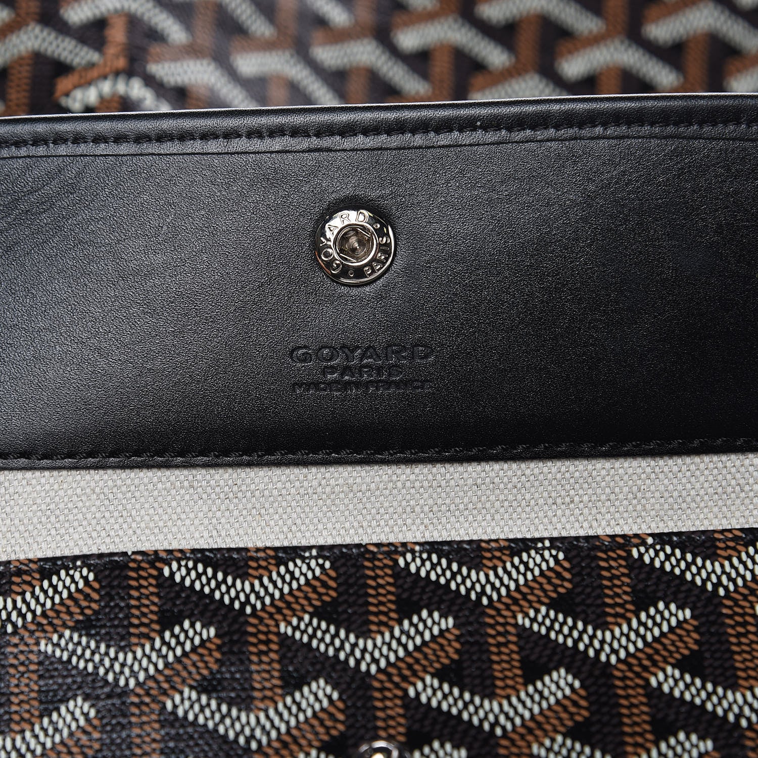 Goyard Goyardine Saint Louis GM Black 6 of 10