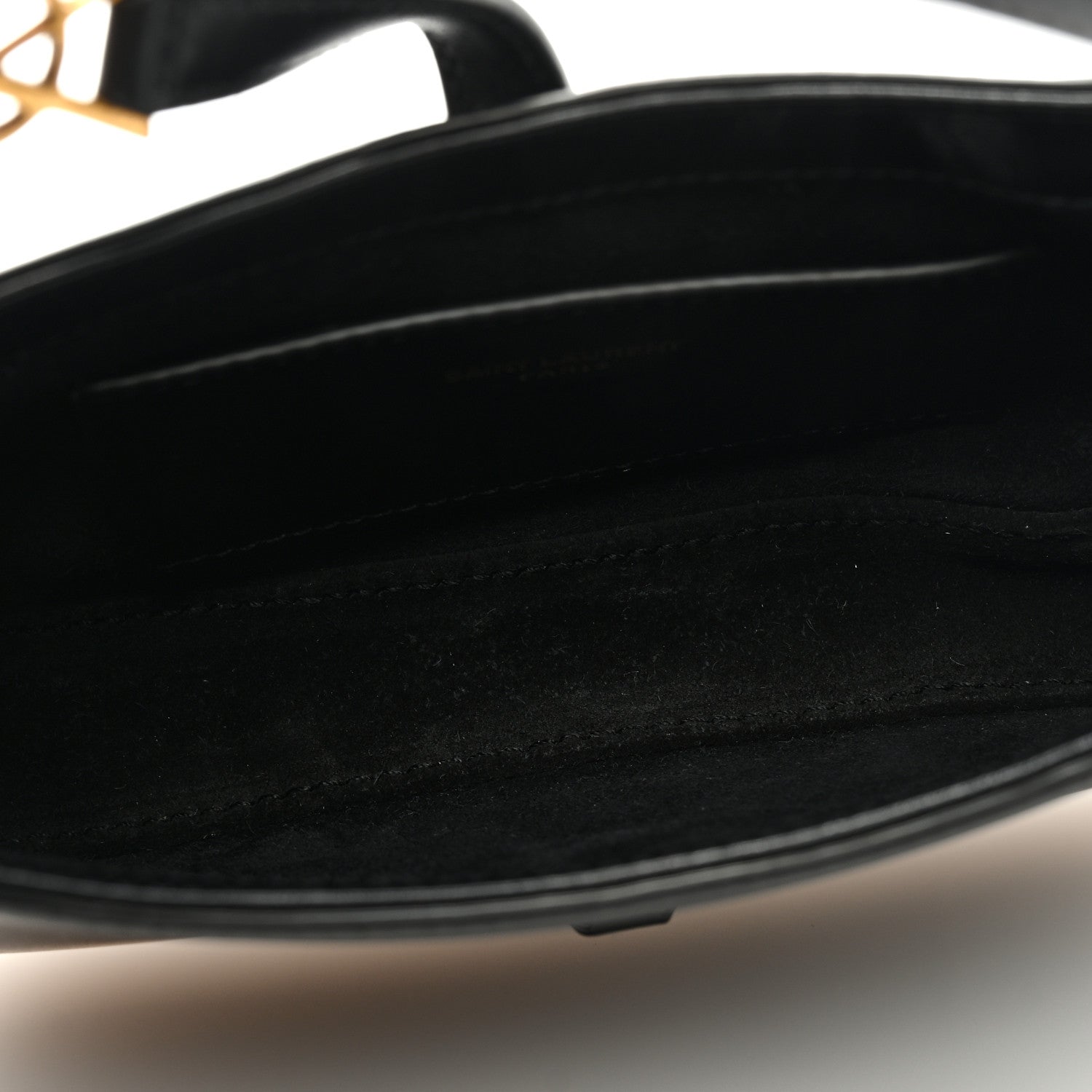 Saint Laurent Smooth Calfskin Le 5 A 7 Mini Hobo Black 5 of 10