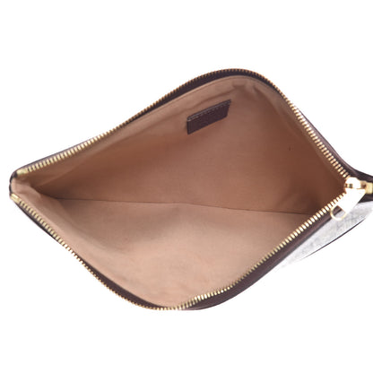 Gucci GG Supreme Monogram Large Ophidia Pouch Clutch Brown 5 of 8