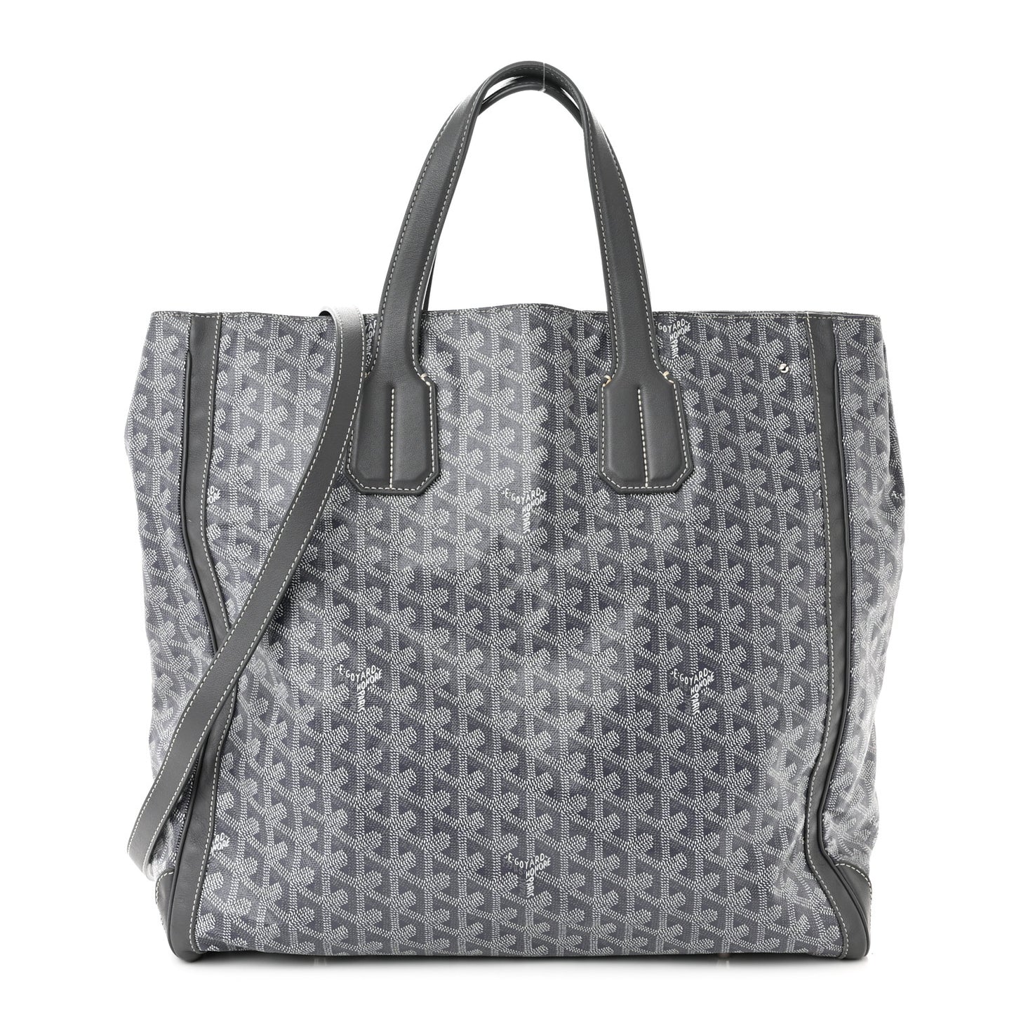 Goyardine Voltaire Tote Grey
