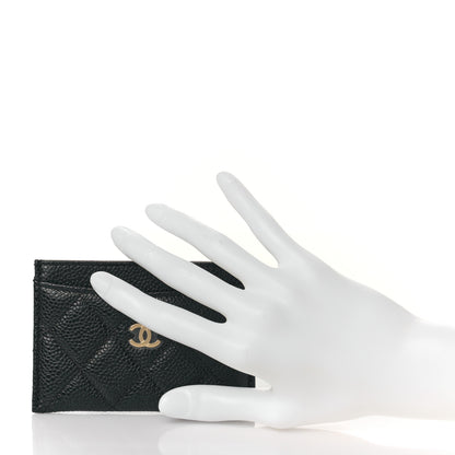 Chanel Caviar Quilted Card Holder Black 2 of 11