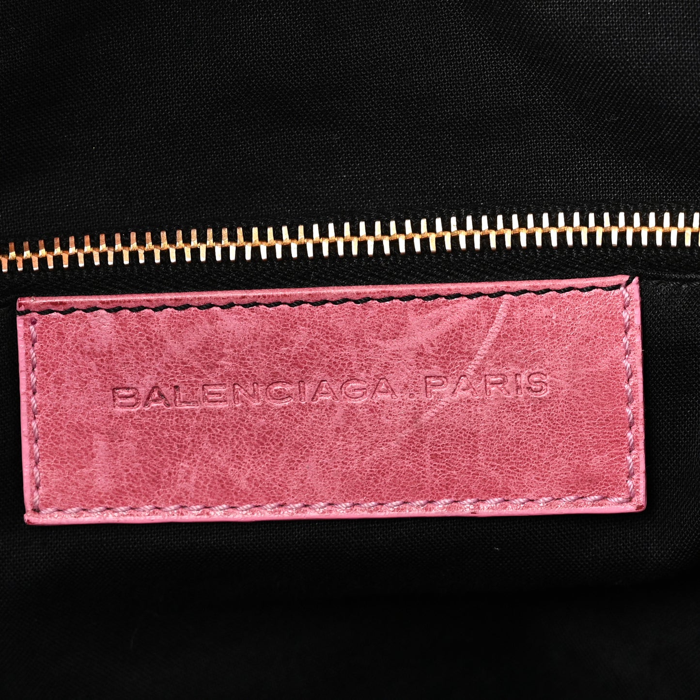 Agneau Giant 21 Gold Hardware Work Bubblegum