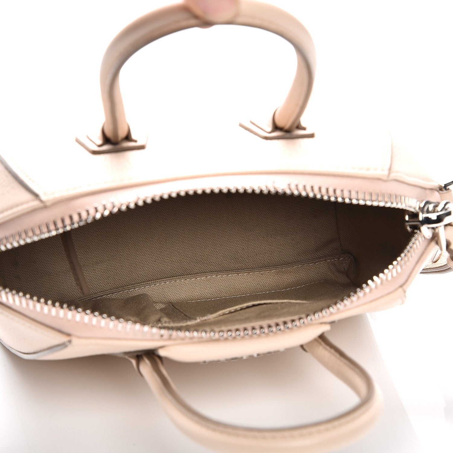 Givenchy Sugar Goatskin Mini Antigona Nude Pink 6 of 9