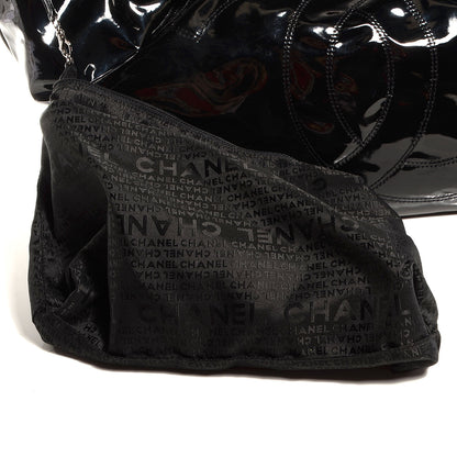 Chanel Vinyl XL Coco Cabas Black 8 of 8