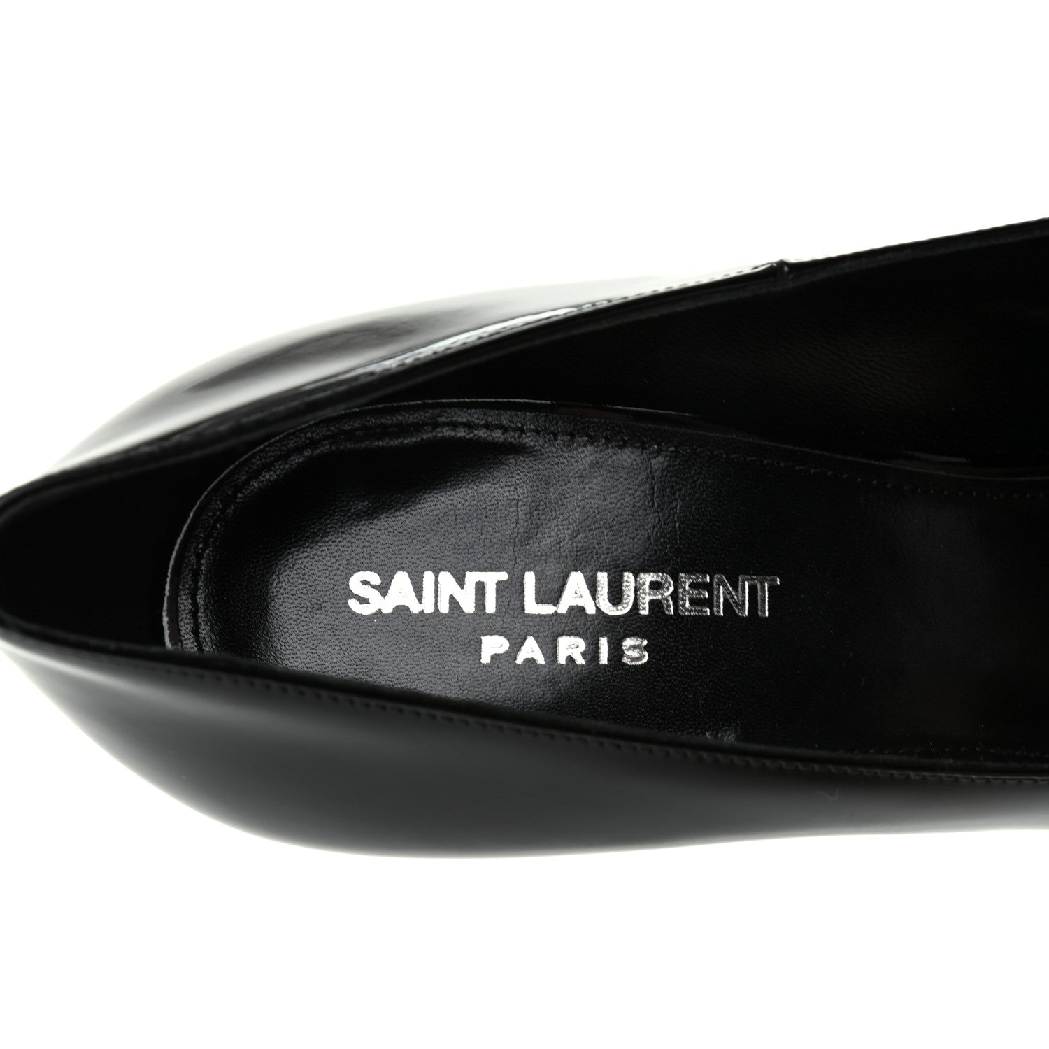 Saint Laurent Patent Opyum 110 Pumps 40.5 Black 7 of 9