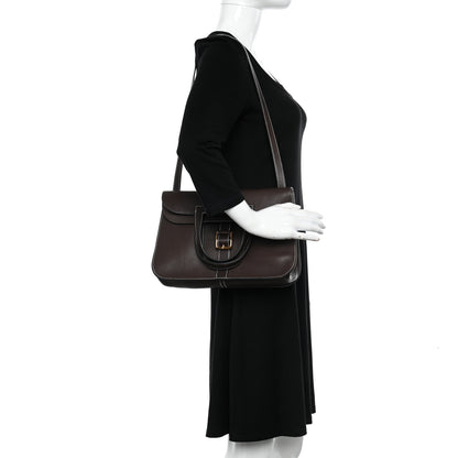 Hermes Barenia Faubourg Halzan 31 Ebene Cacao 2 of 10