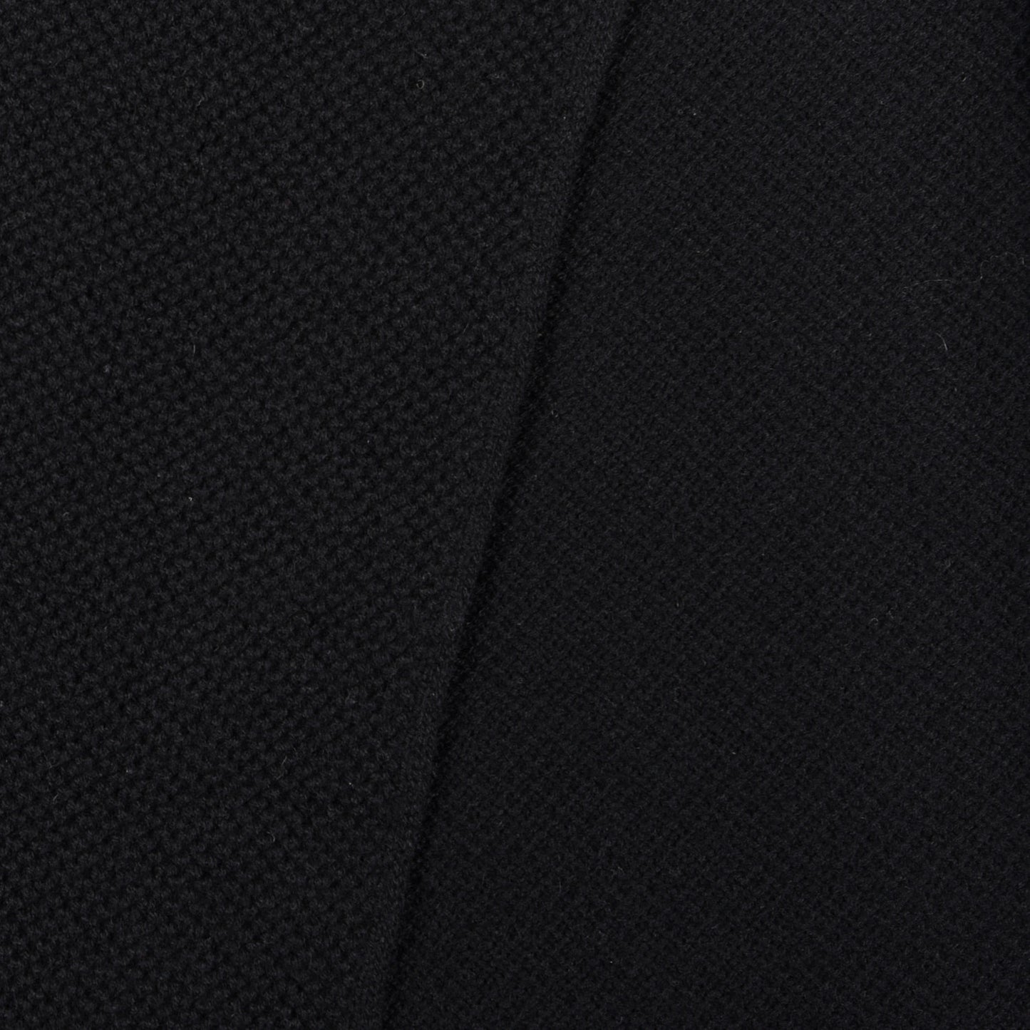 Cashmere Silk CC Logo Stole Black