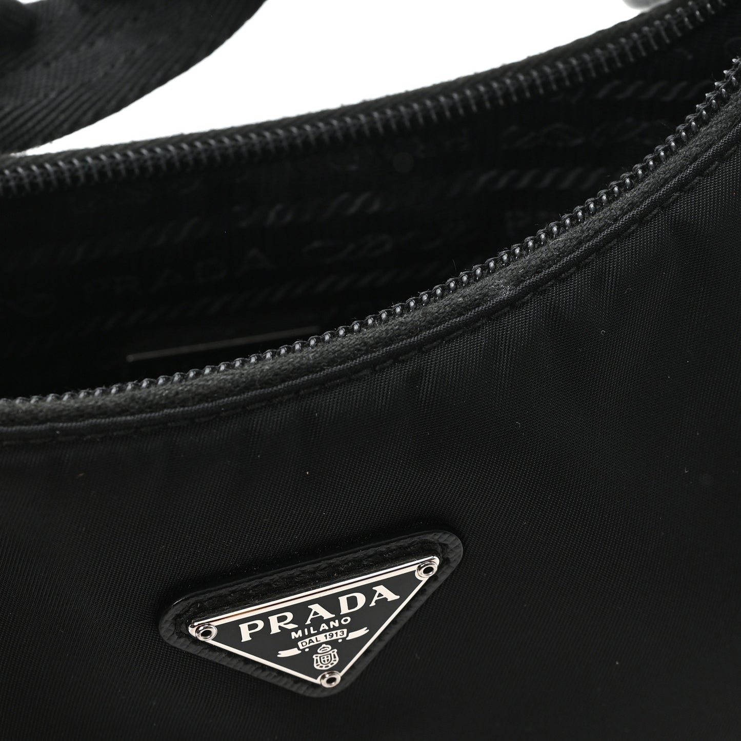 Tessuto Nylon Mini Re-Edition 2000 Bag Black