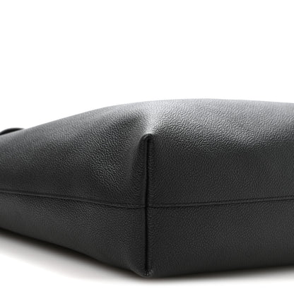 Saint Laurent Calfskin Large Shopping Tote Black 10 of 11