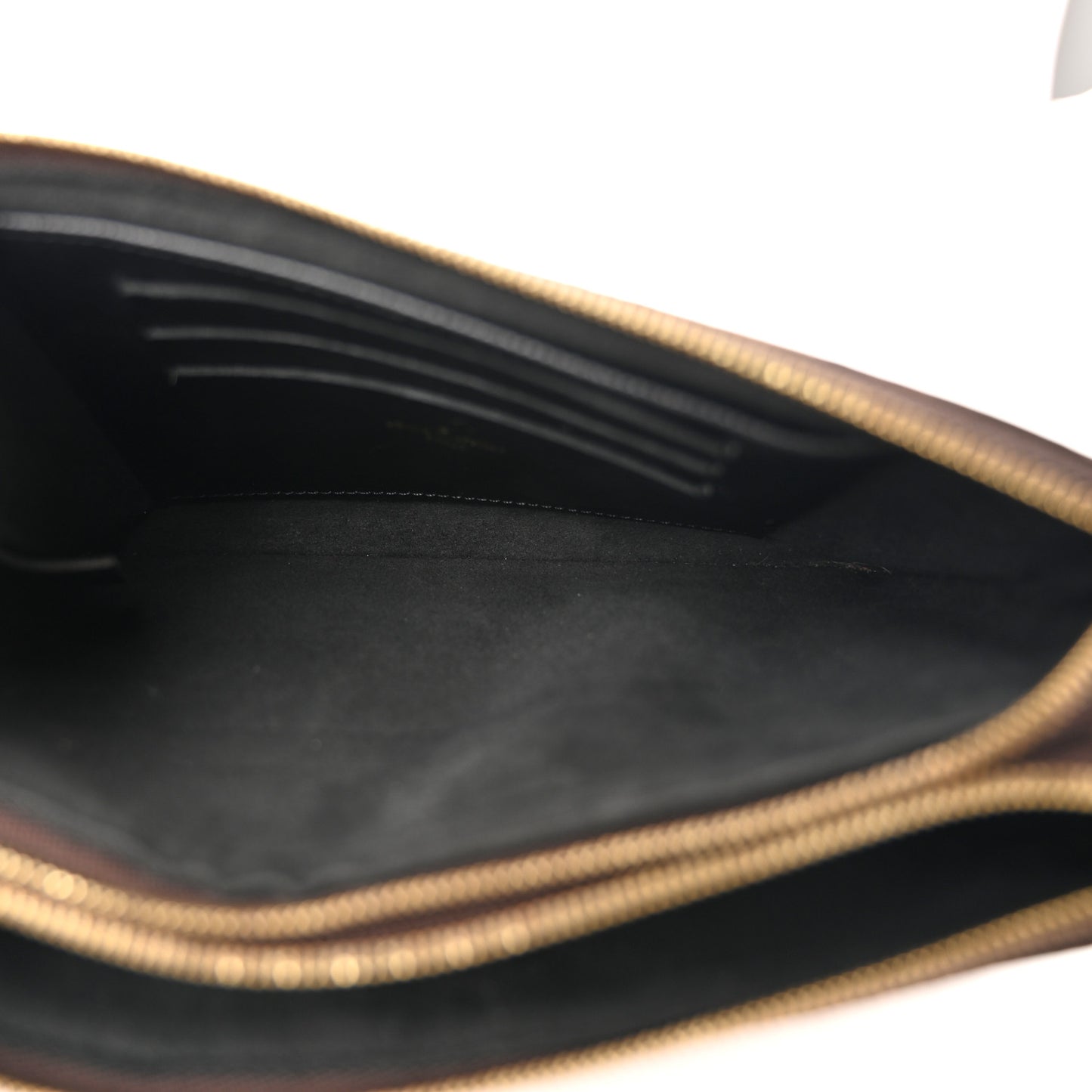 Reverse Monogram Giant Double Zip Pochette