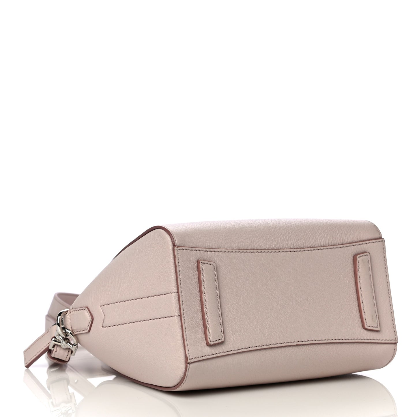 Sugar Goatskin Mini Antigona Nude Pink