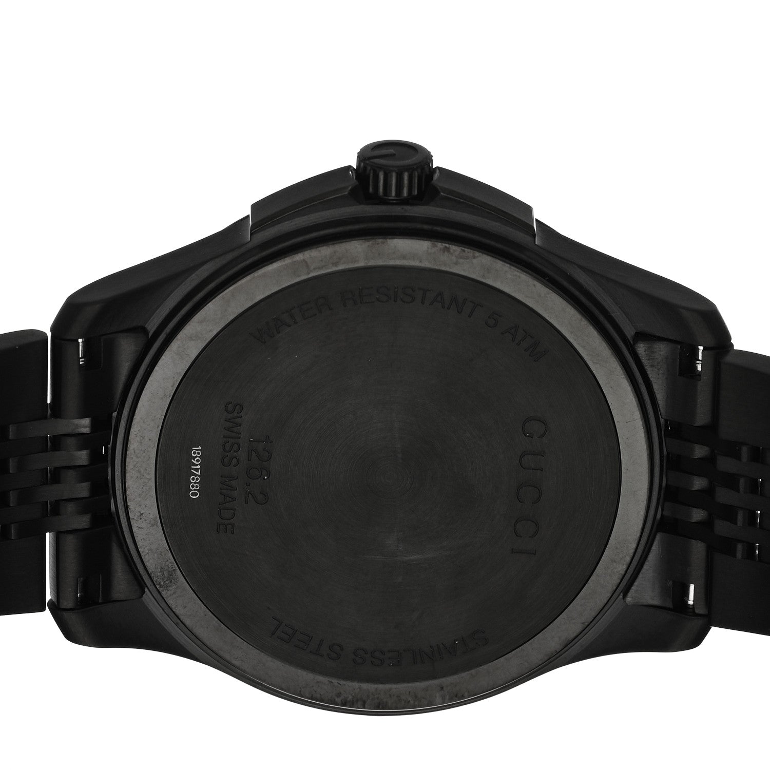 Gucci PVD Stainless Steel 44mm G-Timeless Quartz Watch Black 4 of 5