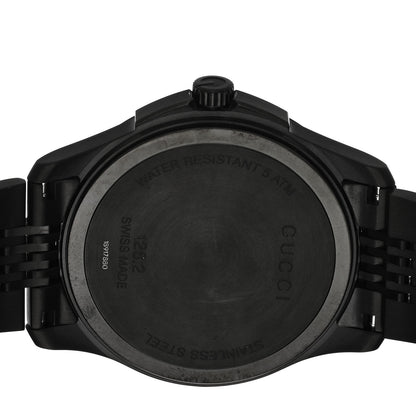 Gucci PVD Stainless Steel 44mm G-Timeless Quartz Watch Black 4 of 5