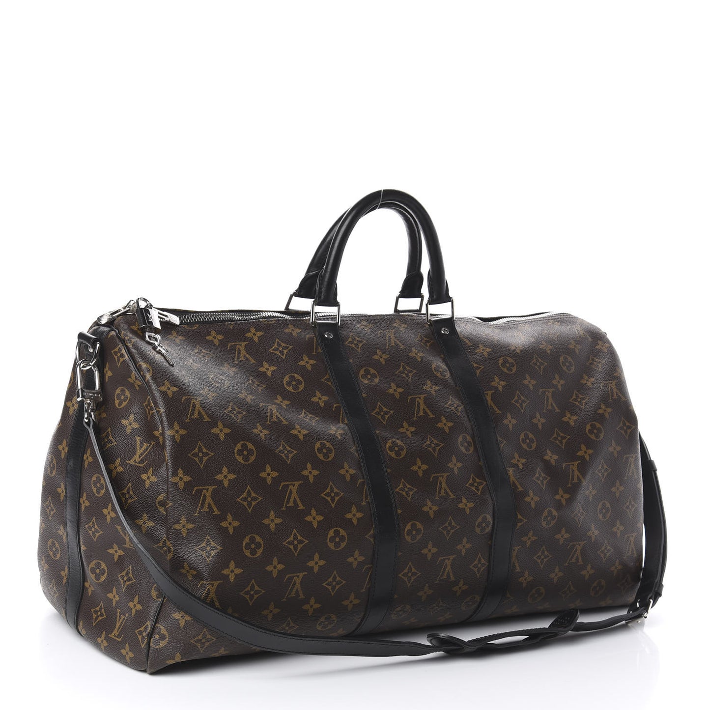 Monogram Macassar Keepall Bandouliere 55