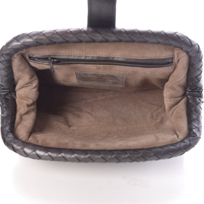 Bottega Veneta Nappa Intrecciato The Lauren 1980 Clutch Ebano 5 of 11