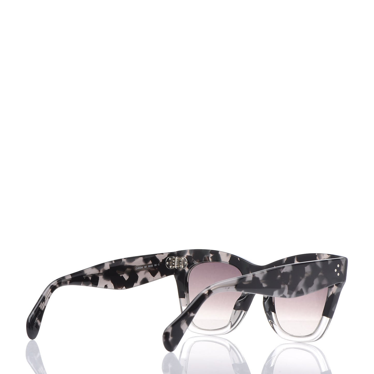 Cat Eye Sunglasses CL40001I Grey Black
