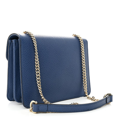 Gucci Dollar Calfskin Small Interlocking G Shoulder Bag Caspian 3 of 12