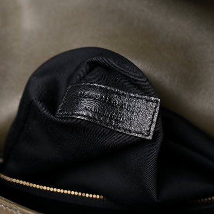 Saint Laurent Lambskin Matelasse Monogram Medium Niki Chain Satchel Seaweed 8 of 13