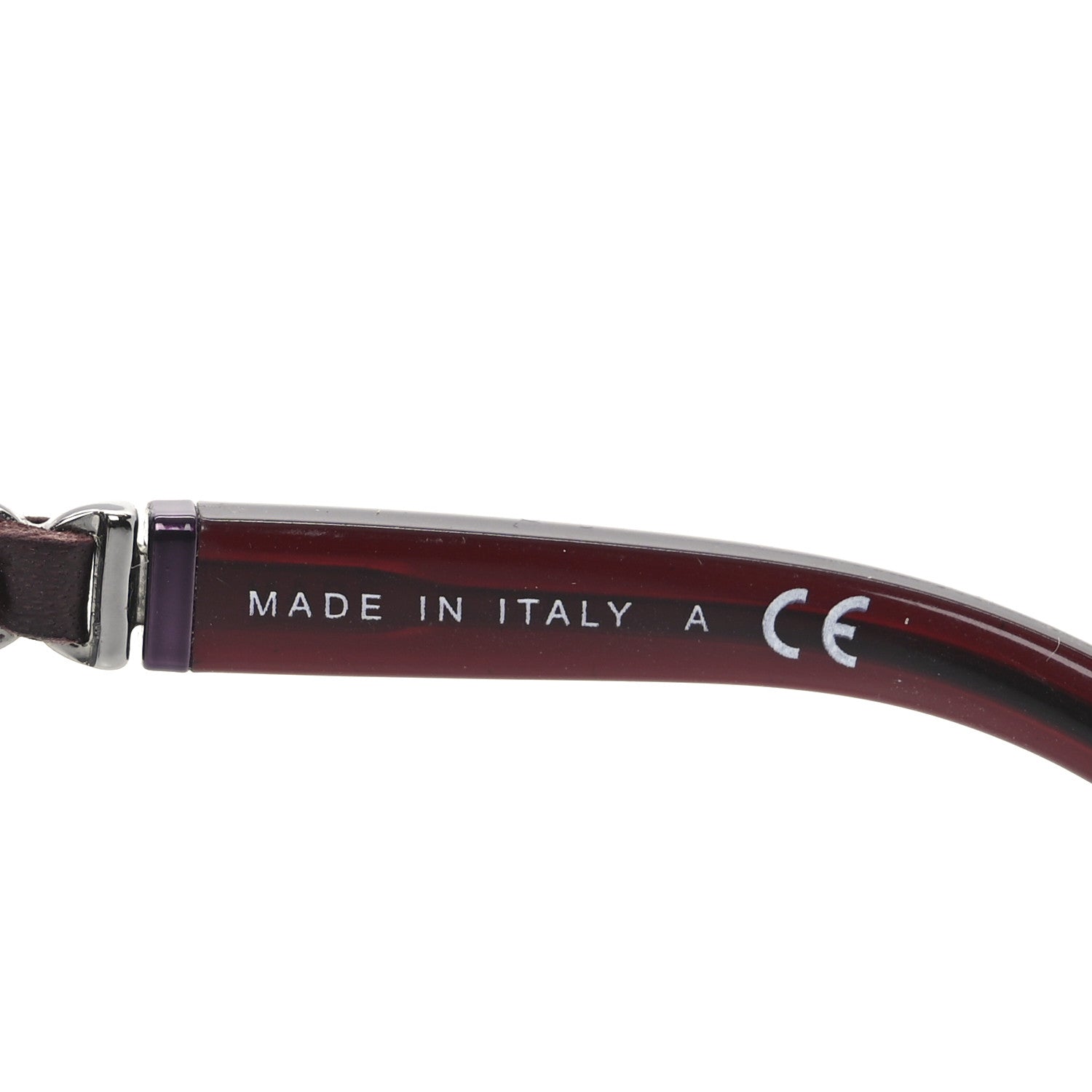 Chanel Metal Calfskin Round Chain Sunglasses 4265-Q Brown 6 of 7