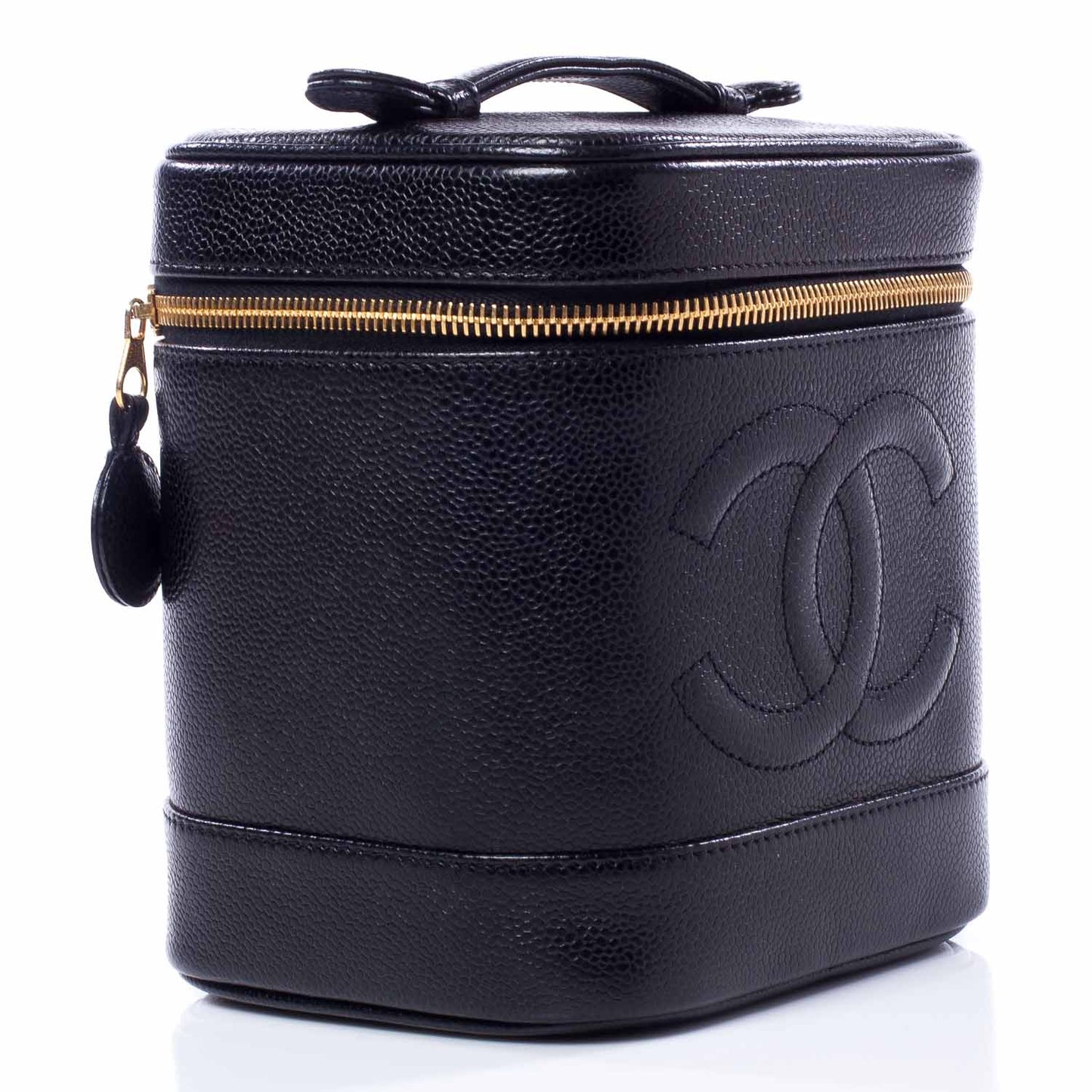 Caviar Cosmetic Vanity Bag Black