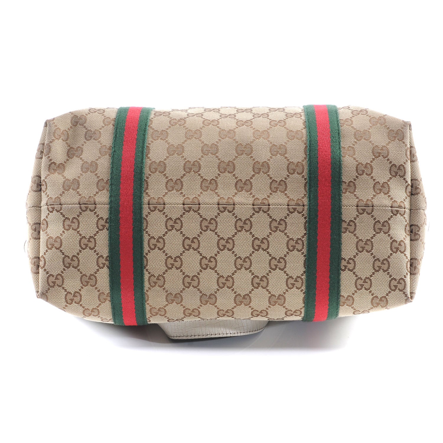 Gucci Monogram Medium Jolicoeur Tote White 4 of 7