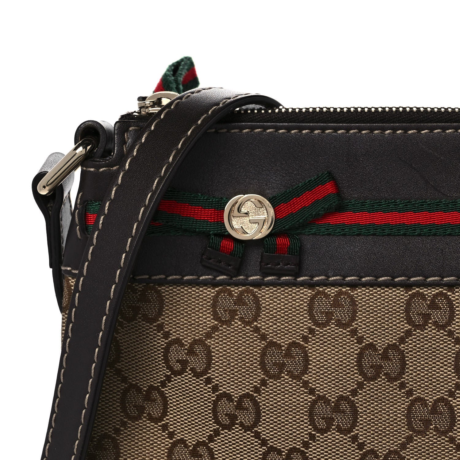 Gucci Monogram Mayfair Messenger Brown 8 of 14