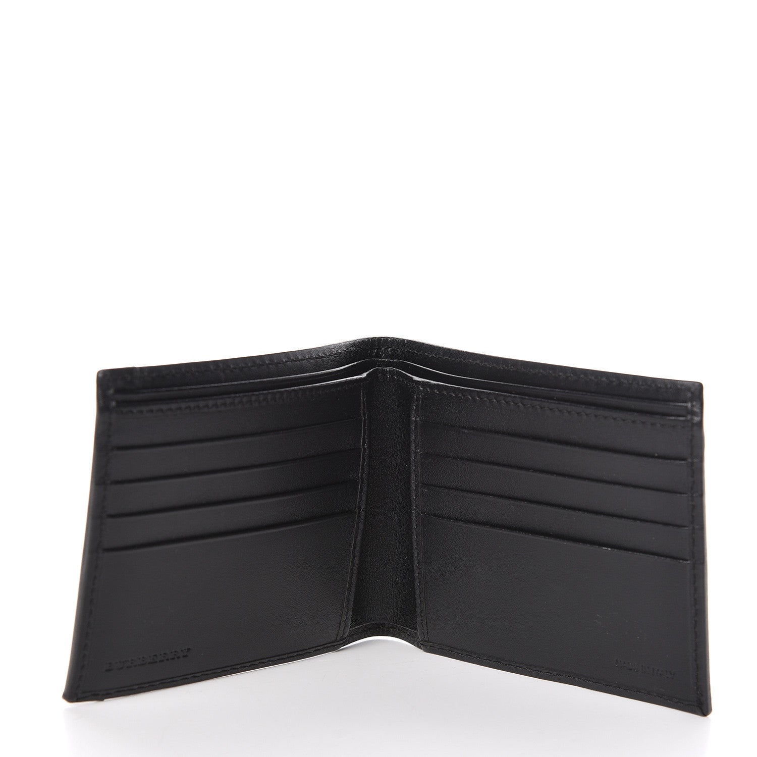 Burberry Haymarket Check Bi-Fold Wallet Chocolate 5 of 8