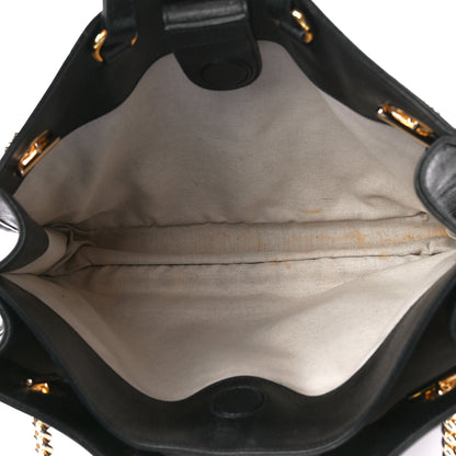 Gucci New Sakai Calfskin Lux Medium Horsebit 1955 Tote Bag Black 6 of 17