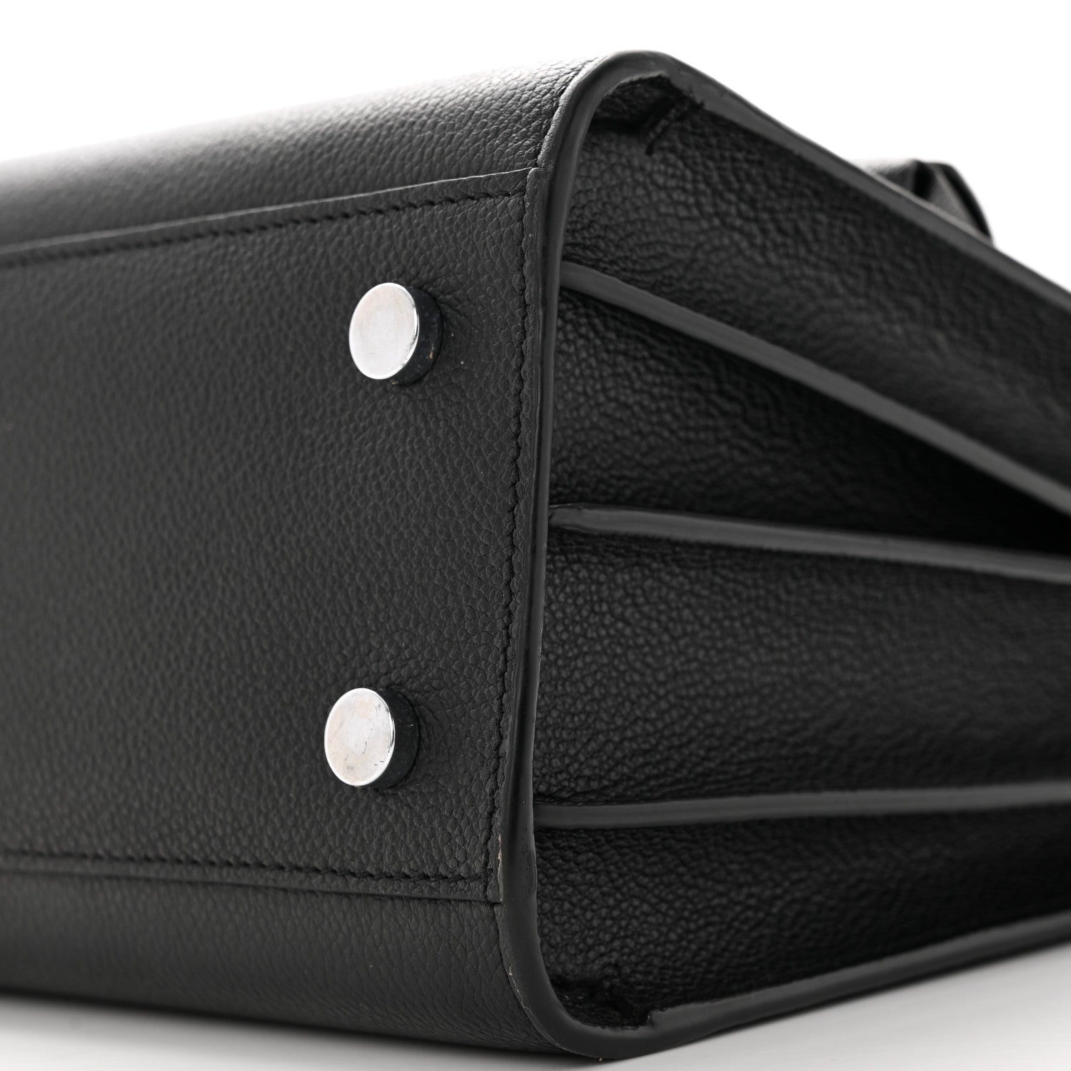 Saint Laurent Grained Calfskin Baby Sac De Jour Black 9 of 15